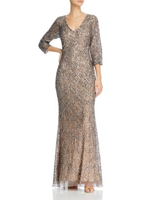 Adrianna Papell Beaded Gown | Bloomingdale's