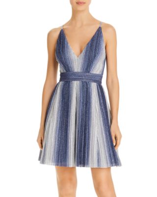 bloomingdales fit and flare dresses