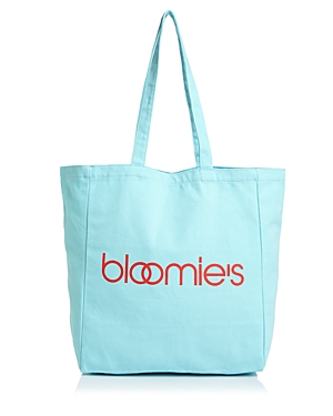 Bloomingdale's Bloomie's Extra Large Canvas Tote - 100% Exclusive In Blue