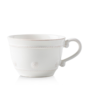 Juliska Berry & Thread Whitewash Coffee/Tea Cup