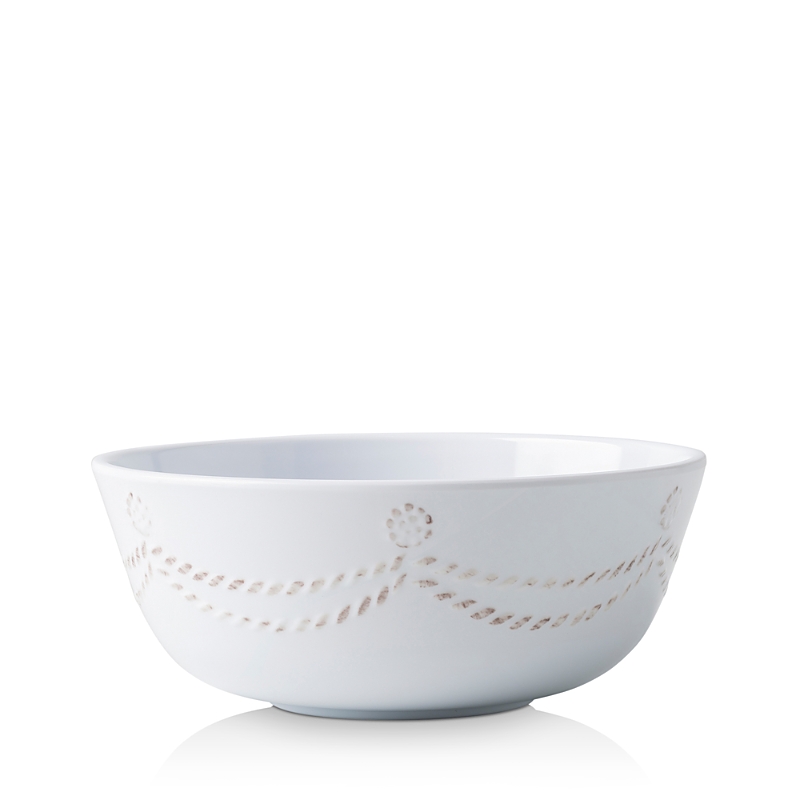 Juliska Berry & Thread Melamine Cereal/ice Cream Bowl - Whitewash In White