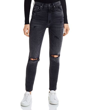 Boyish The Zachary High Rise Skinny Jeans in Touch of Evil | Bloomingdale's