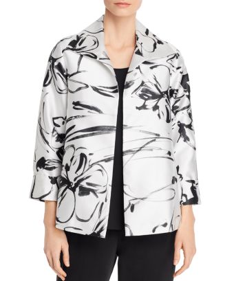 Caroline Rose Blooming Colors A-Line Jacket