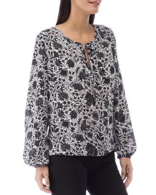 B Collection By Bobeau Bridgette Floral Print Top | Bloomingdale's