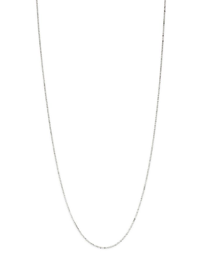 Bloomingdale's Crisscross Link Chain Necklace In 14k White Gold - 100% Exclusive
