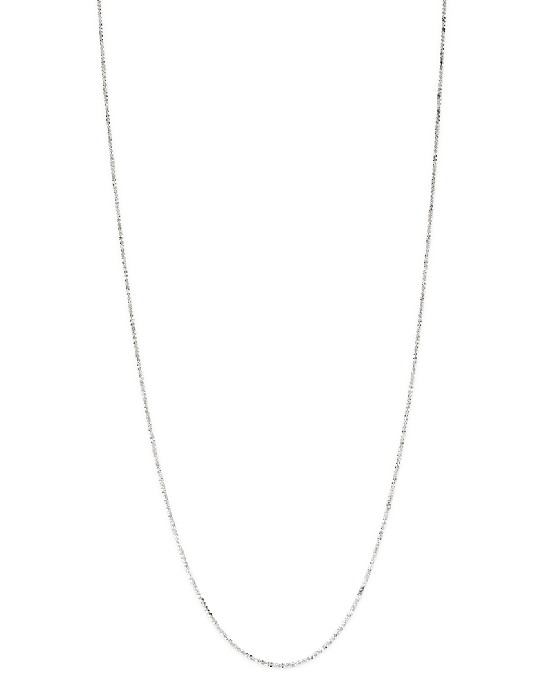 Bloomingdale's Crisscross Link Chain Necklace In 14k White Gold - Exclusive In White