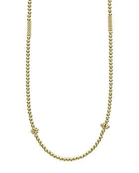LAGOS - 18K Gold Caviar Beaded Necklace, 18"