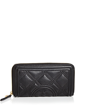 Tory Burch Fleming Quilted Leather Continental Wallet