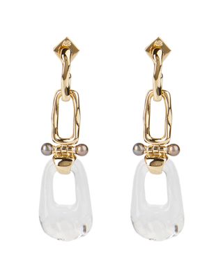 Alexis Bittar Lucite Hinged Link Drop Earrings Bloomingdale's