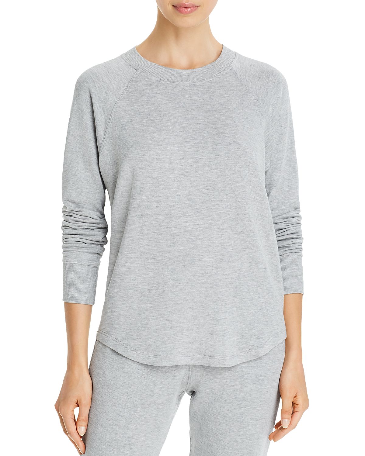 Splits59 Warm Up Curved Hem Sweatshirt