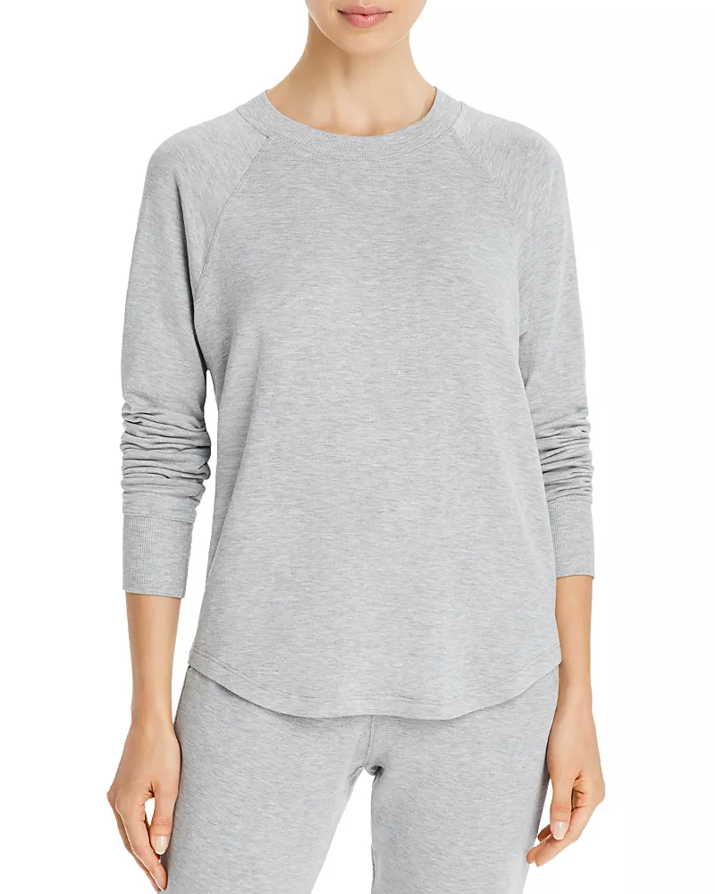 Splits59 Warm Up Curved Hem Sweatshirt