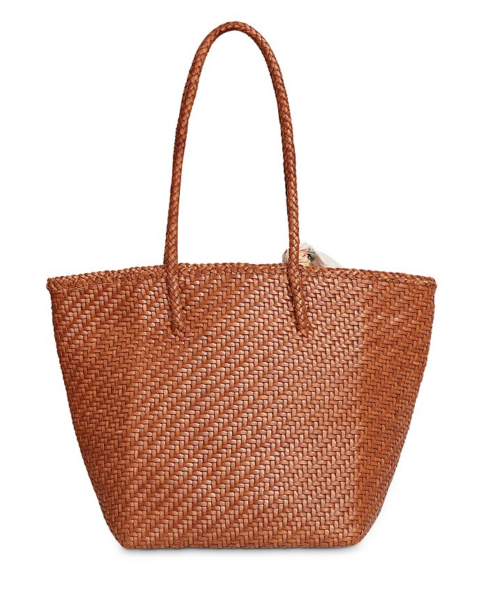 Loeffler Randall Tatia Medium Woven Buffalo Leather Tote ...