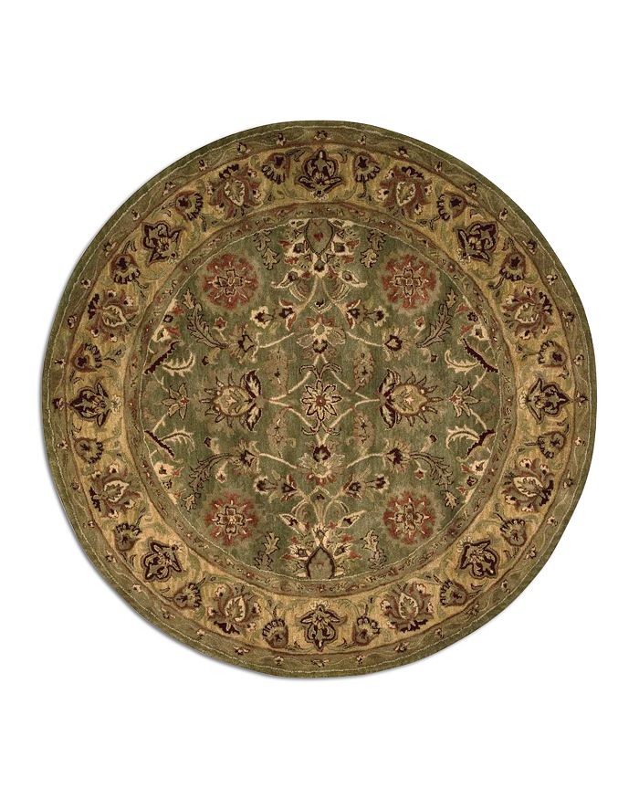 Nourison Jaipur Ja12 Round Area Rug, 8' X 8' In Green