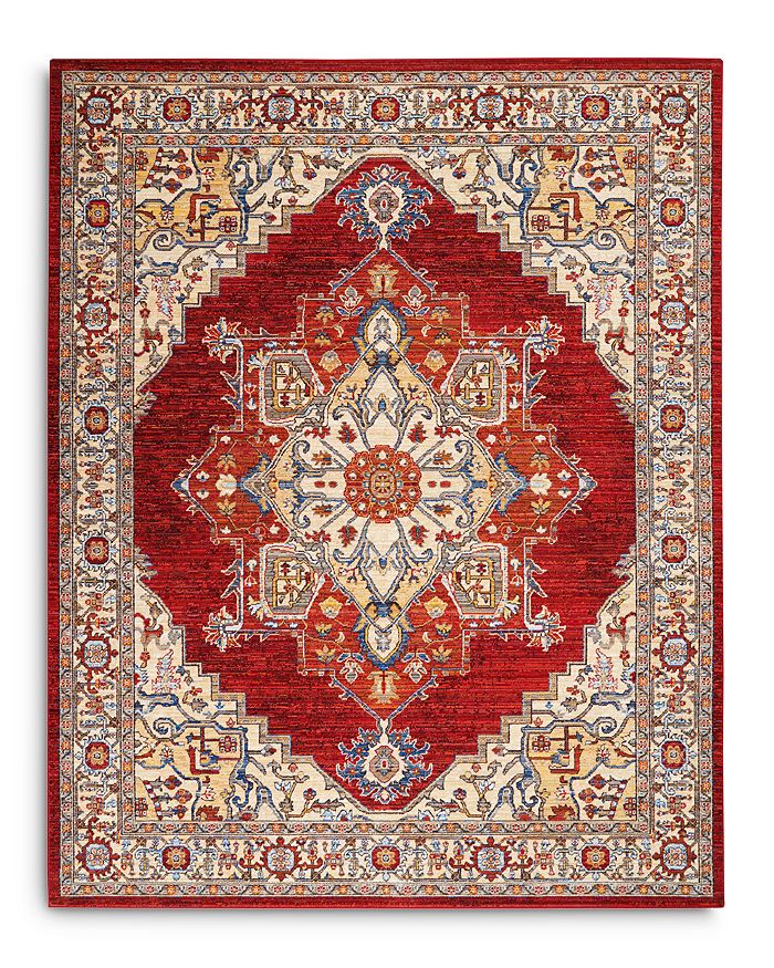 Nourison Majestic Mst05 Area Rug, 7'9 X 9'9 In Red