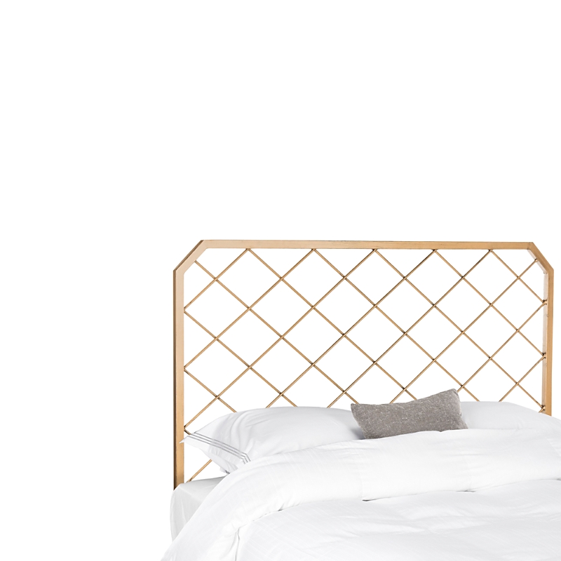 Safavieh Kiana Queen Headboard In Antique Gold