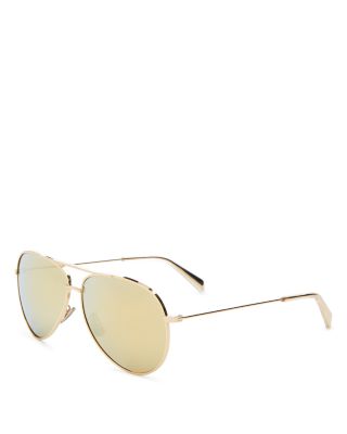 CELINE Women\'s 61mm white & gold Sunglasses Celine Women main image 2