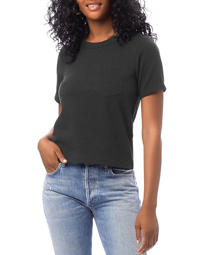 Alternative Cotton Cropped Tee - 100% Exclusive In Black