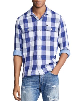 polo ralph lauren classic fit gingham shirt