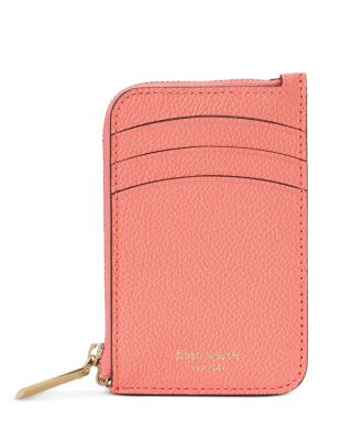 Margaux leather sale zip card holder