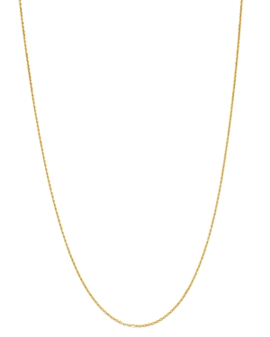 Bloomingdale's Mirror Cable Link Chain Necklace in 14K Yellow Gold, 16 - 100% Exclusive