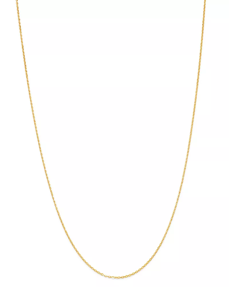 Bloomingdale's Fine Collection Mirror Cable Link Chain Necklace in 14K Yellow Gold, 16