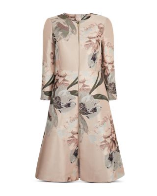 Ted Baker Coniiey Woodland Print Dress Coat | Bloomingdale's