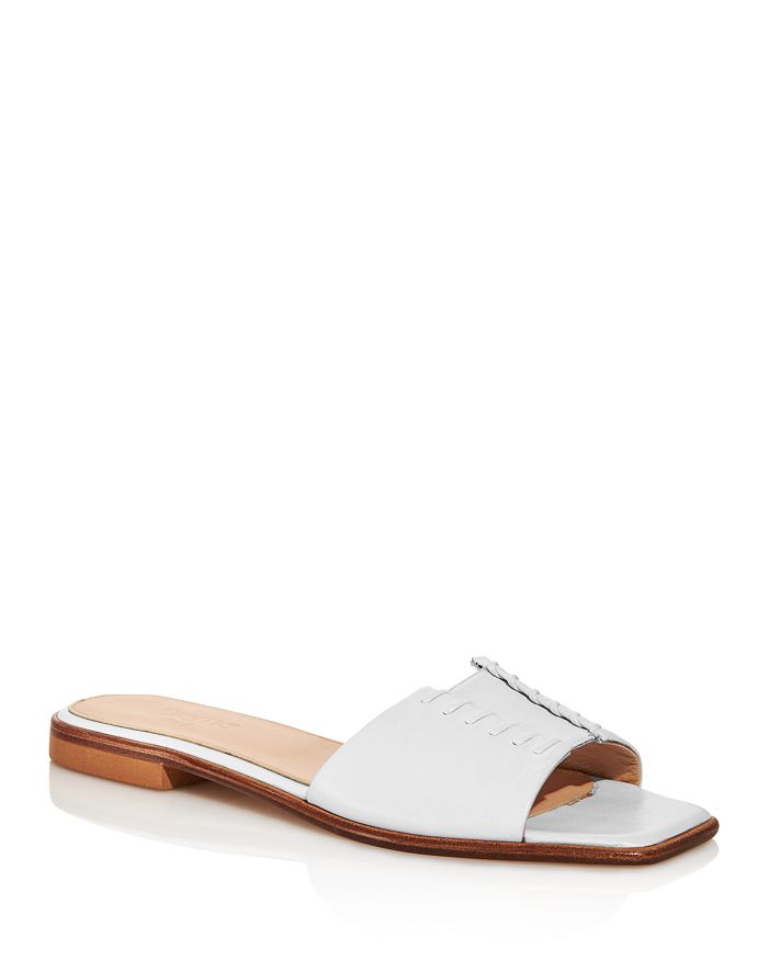 Elleme Women's Slip On Sandals In White