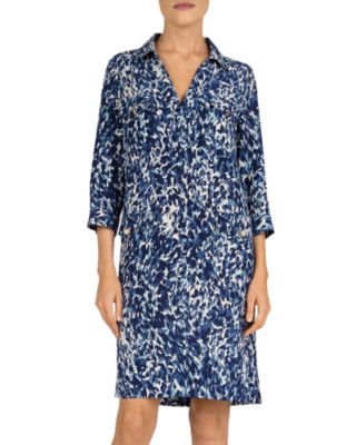 gerard darel silk dress Gerard Darel Solange Printed Silk Dress