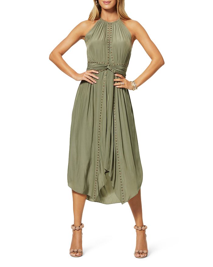 Ramy Brook Mel Studded Midi Dress | Bloomingdale's