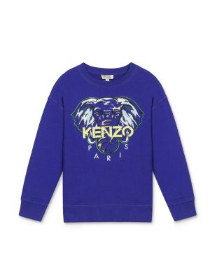 kenzo embroidered logo sweatshirt