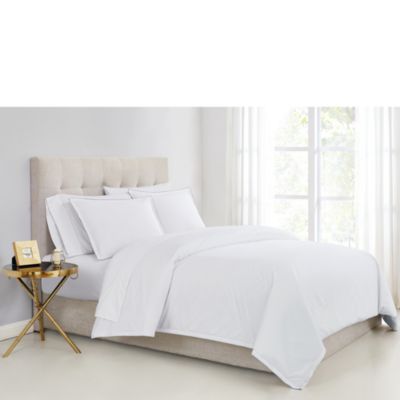400TC Percale Duvet Cover Set, King