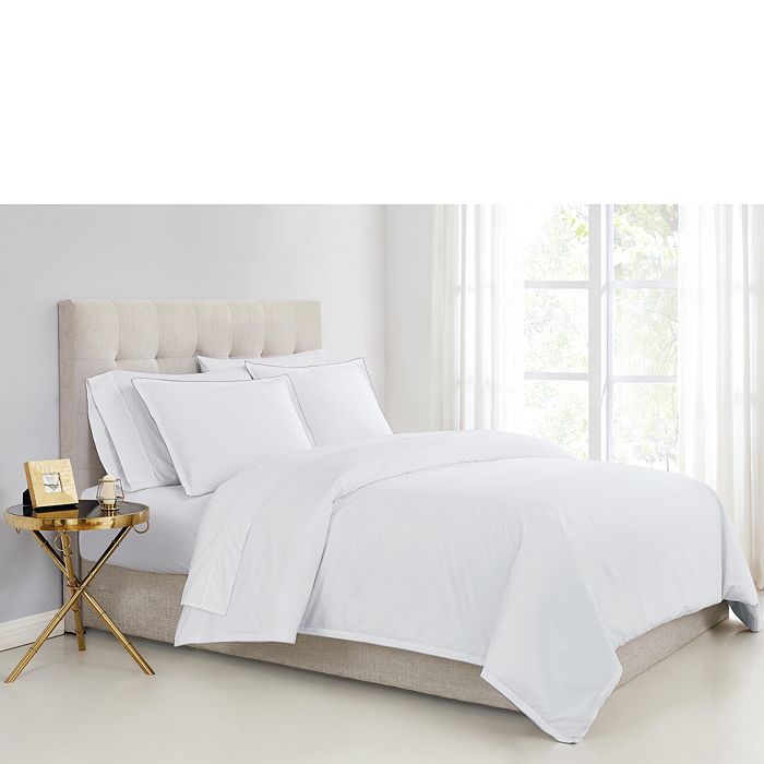 Shop Charisma 400tc Percale Duvet Cover Set, Full/queen In White