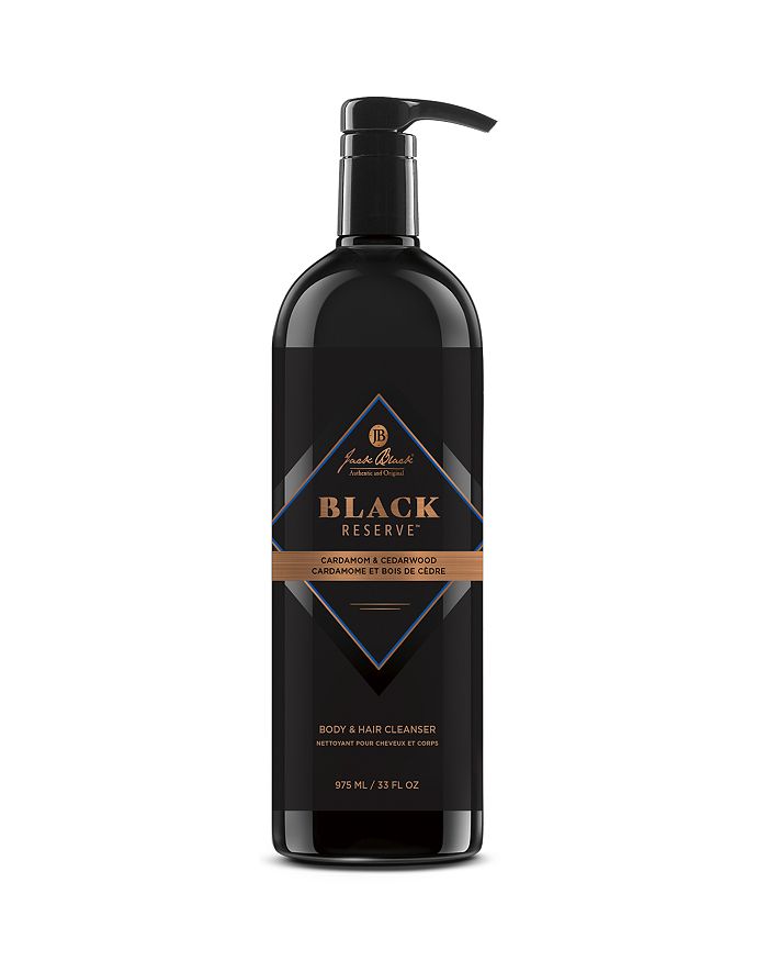 Shop Jack Black Black Reserve Body & Hair Cleanser 33 Oz.