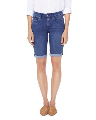 nydj denim shorts