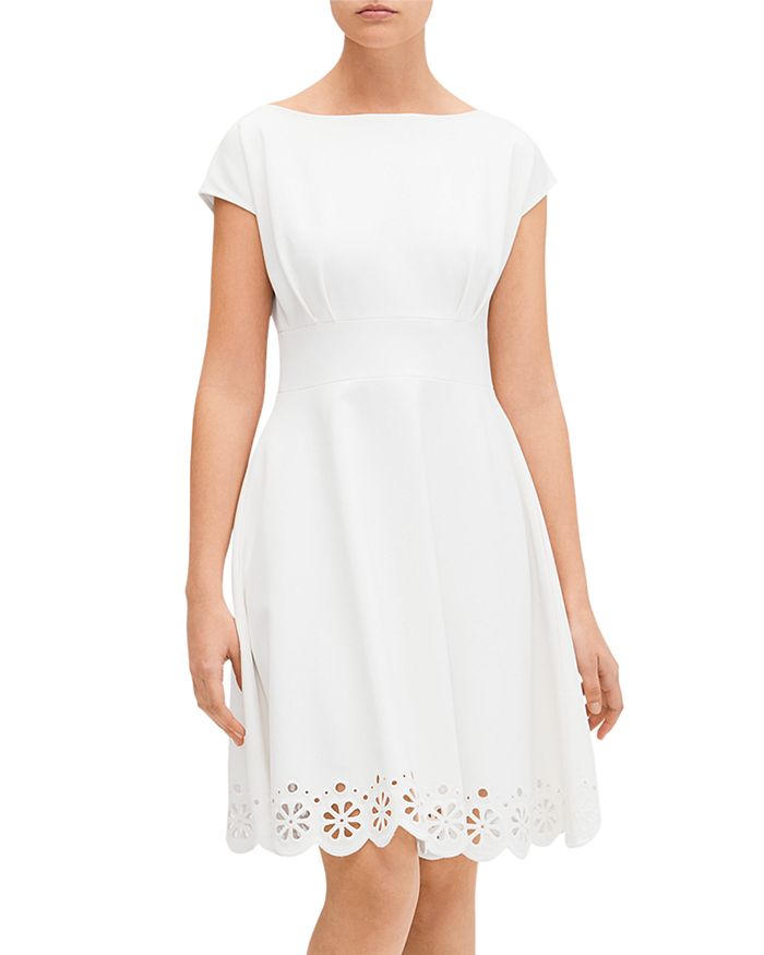 Kate spade white eyelet dress outlet