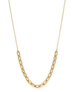 Zoë Chicco - 14K Yellow Gold Heavy Metal Chain Link Necklace, 16-18"
