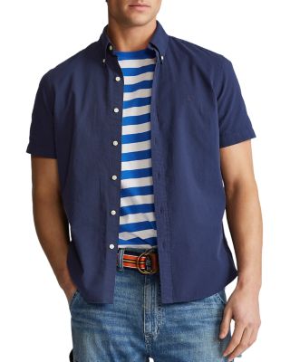 classic fit seersucker shirt