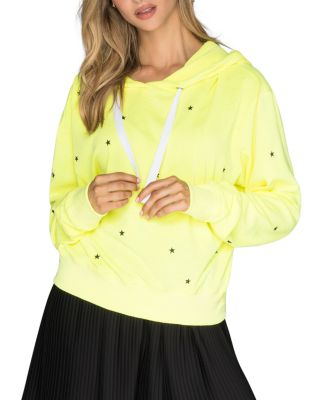 neon yellow hoodie women's