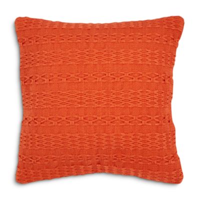 Island Essentials Cross Weave Canvas Throw Pillow, 20" x 20"