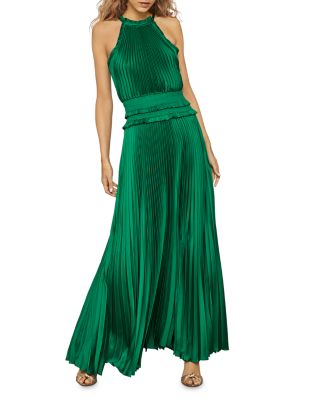 bcbg green maxi dress