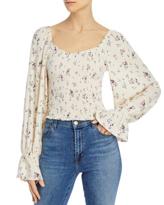 Vacay Dreams Floral Print Smocked Top - 2 Colors