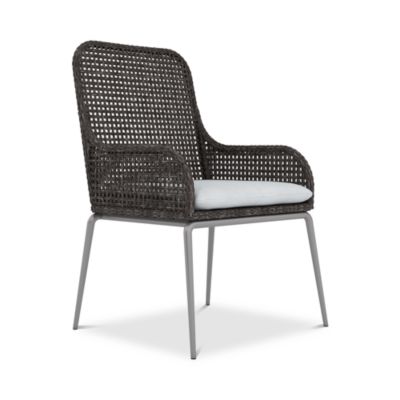 Bernhardt - Outdoor Antilles Wicker Arm Outdoor Chair