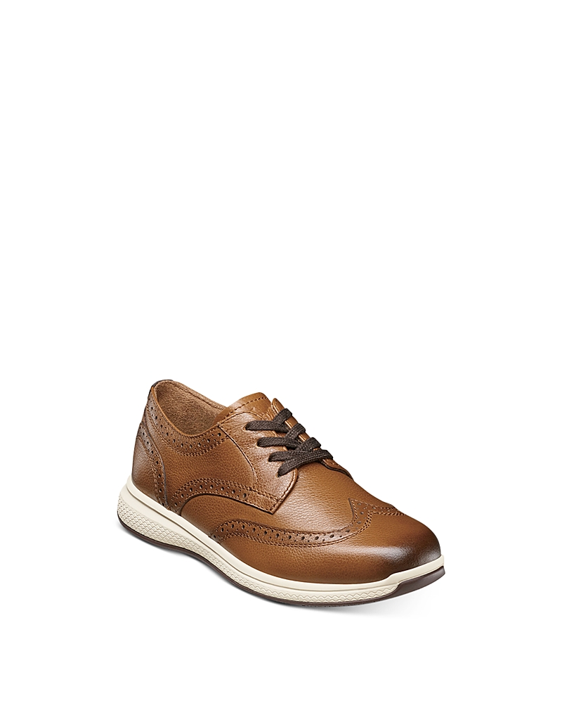 Florsheim Great Lakes Jr. Wingtip Oxford In Cognac