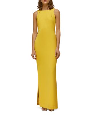 whistles yellow maxi dress