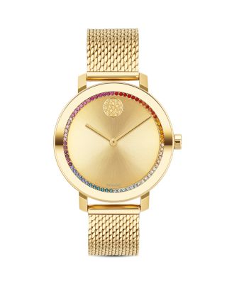 Movado BOLD Mesh Bracelet Watch, 34mm Bloomingdale's