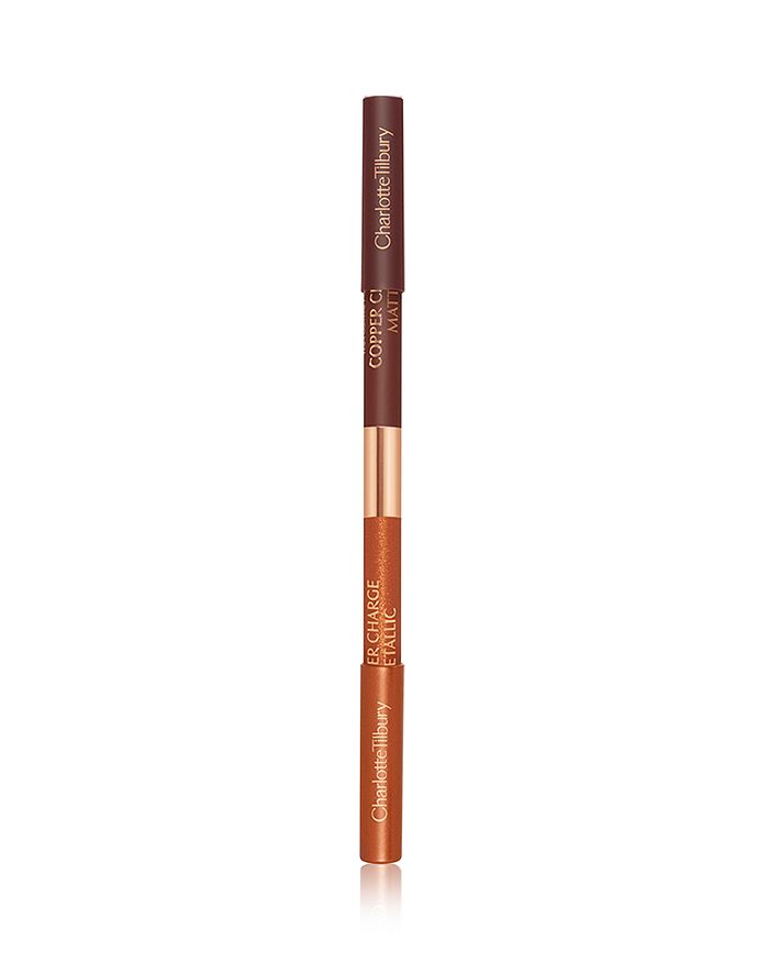 Shop Charlotte Tilbury Double Ended Liner In Copper Charge