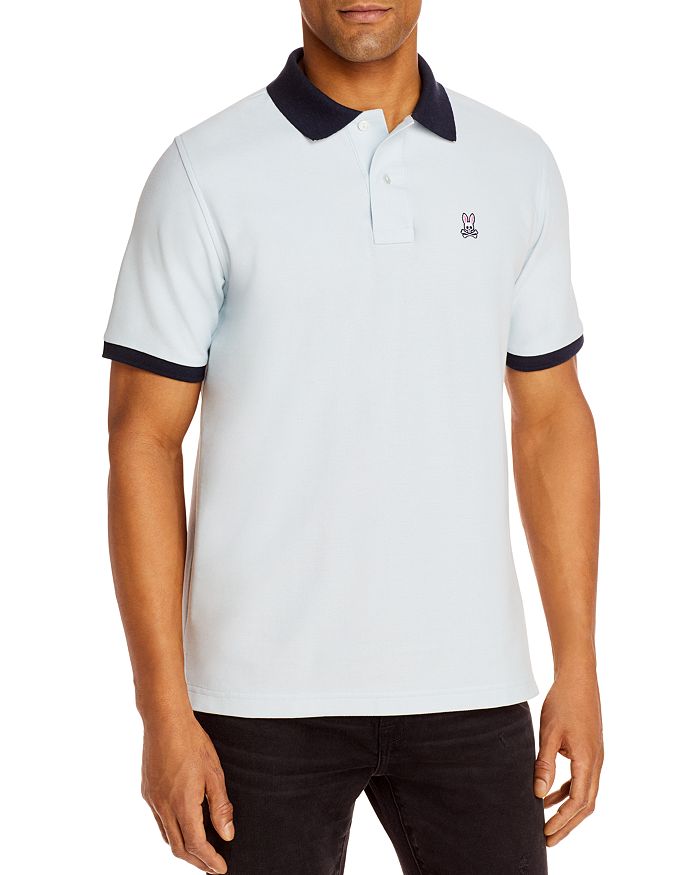 Psycho Bunny Dorset Tipped Logo Classic Fit Polo Shirt | Bloomingdale's