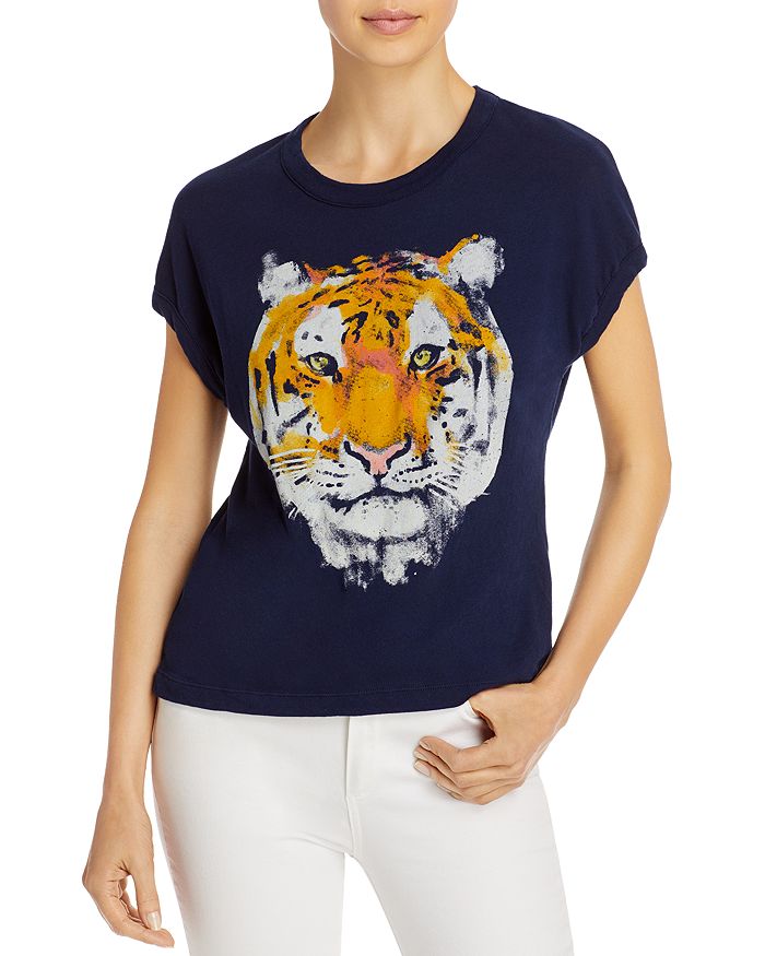 Chaser Cotton Tiger Graphic Tee In Avalon Blue ModeSens