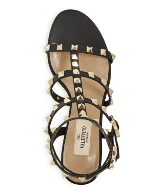 Women&#39;s Rockstud City Block Heel Sandals 