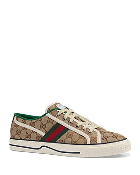 Gucci - Men's Tennis 1977 GG Canvas Lace Up Sneakers